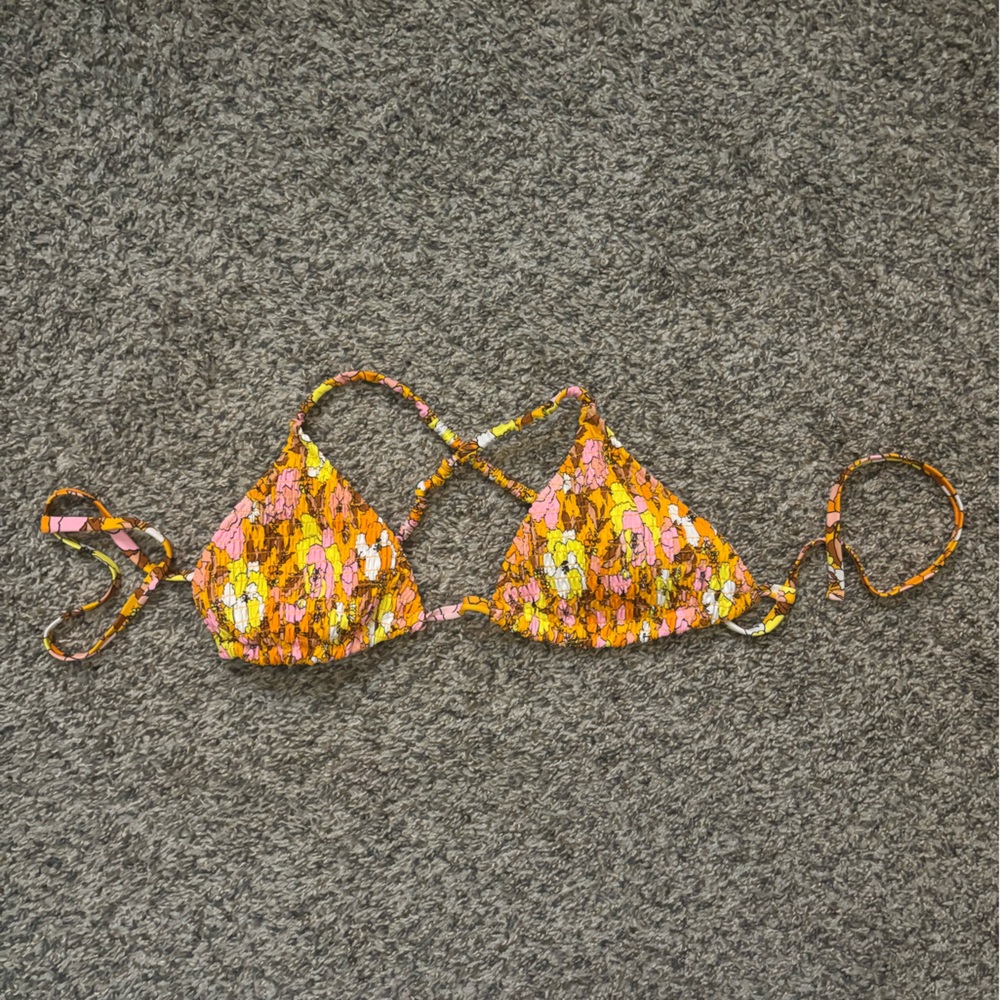 Floral Bikini Top